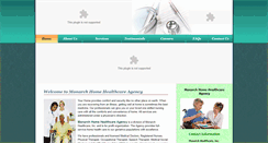 Desktop Screenshot of monarchhomehealthcare.org